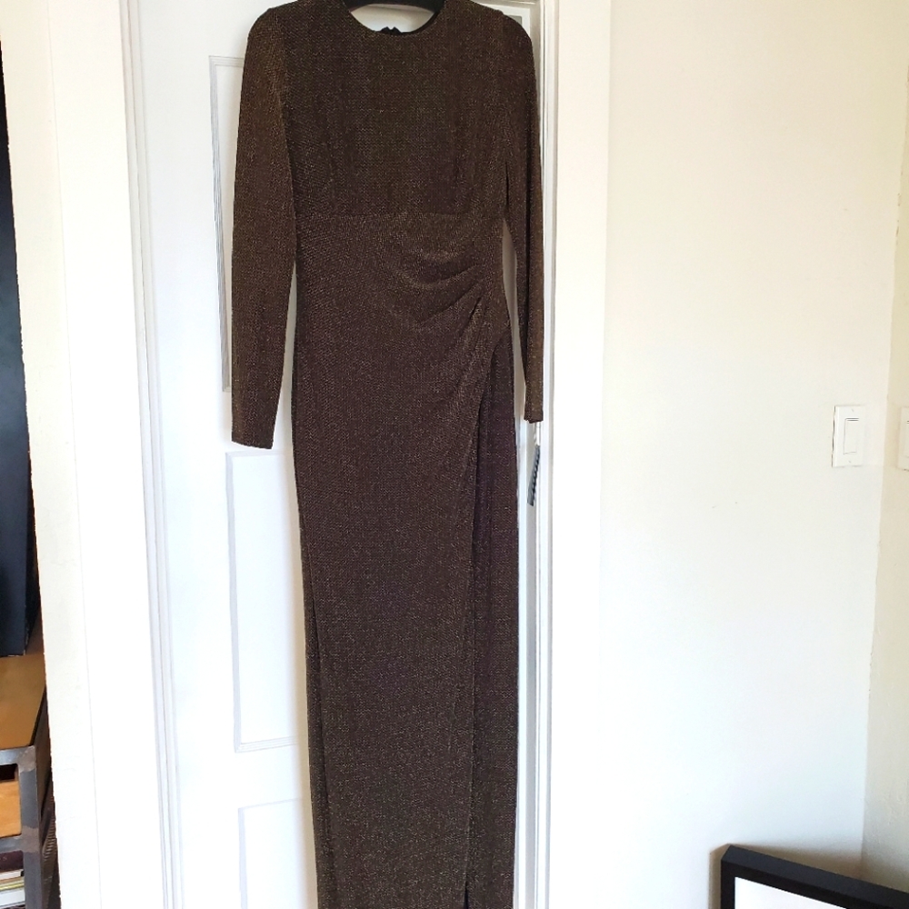 Ruched Evening Dress